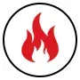 Fire alarm system with smoke and heat detection