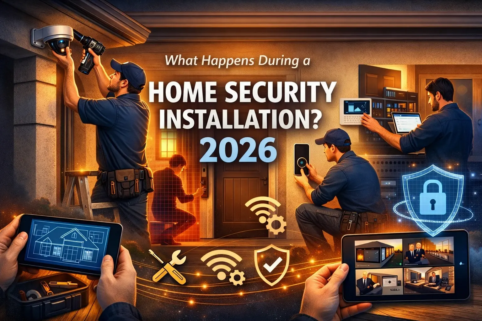 What Happens During a Home Security Installation?